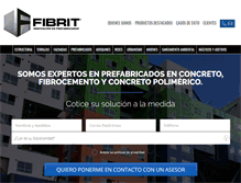 Tablet Screenshot of fibrit.com